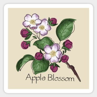 Apple Blossom Sticker